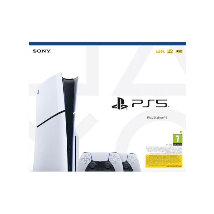 Sony PlayStation 5 Slim 1TB + DualSense Wireless Controller