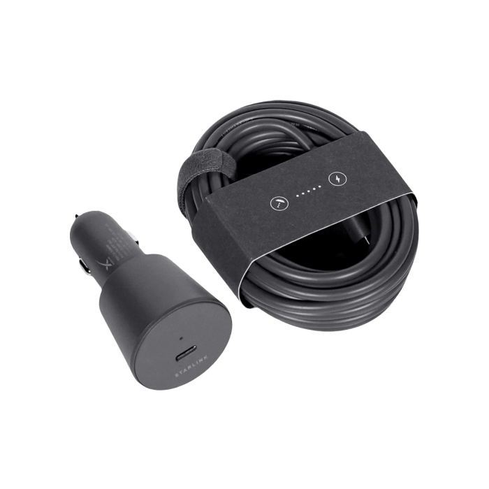 Starlink Mini Car Adapter и кабель Mini USB-C 5