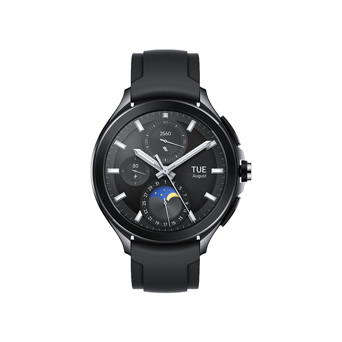 Смарт-часы Xiaomi Watch 2 Pro Bluetooth Black Case with Black Fluororubber Strap
