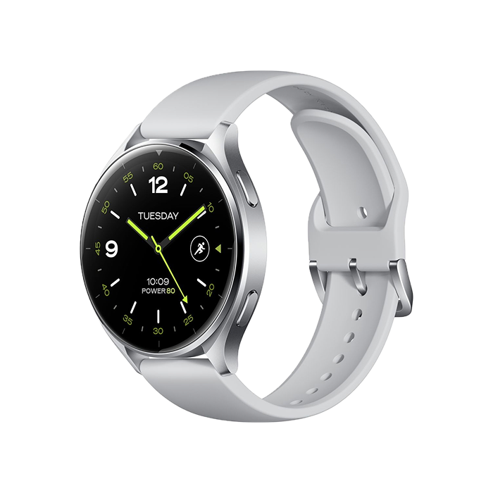Смарт-годинник Xiaomi Watch 2 Silver Case With Gray TPU Strap