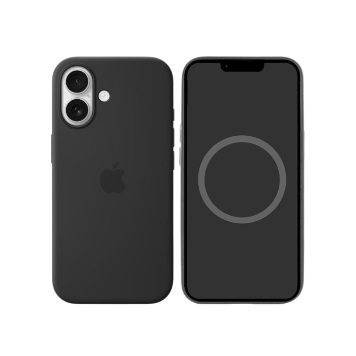 Apple iPhone 17 Silicone Case + MagSafe (Camera Control) Black
