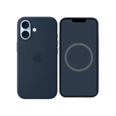 Apple iPhone 17 Silicone Case + MagSafe (Camera Control) Midnight