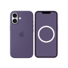 Apple iPhone 17 Silicone Case + MagSafe (Camera Control) Purple Fog