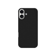Чохол iPhone 17 Carbon Style - Black