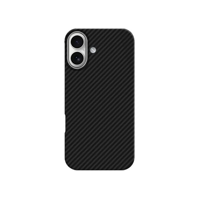 Чохол iPhone 17 Carbon Style - Black