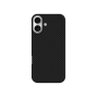 Чохол iPhone 17 Carbon Style - Black