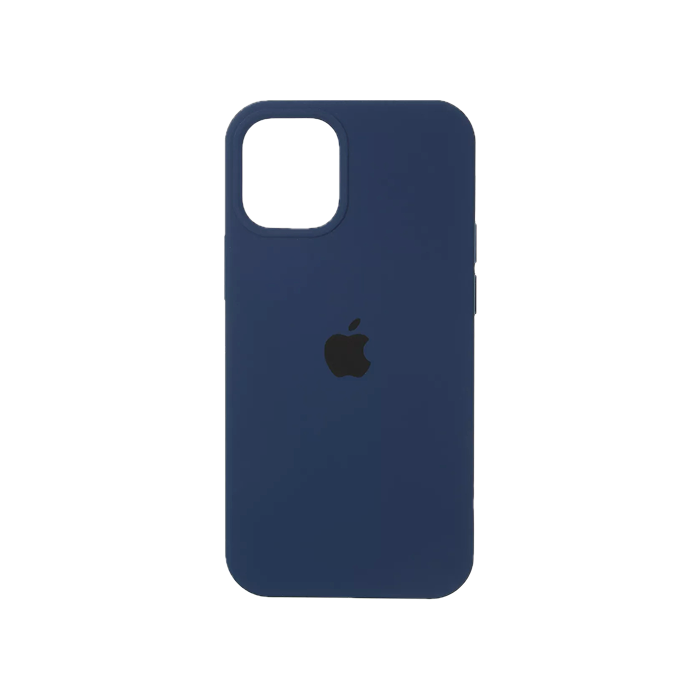 Чохол Silicone Case Full Cover iPhone 12 mini (Deep navy)