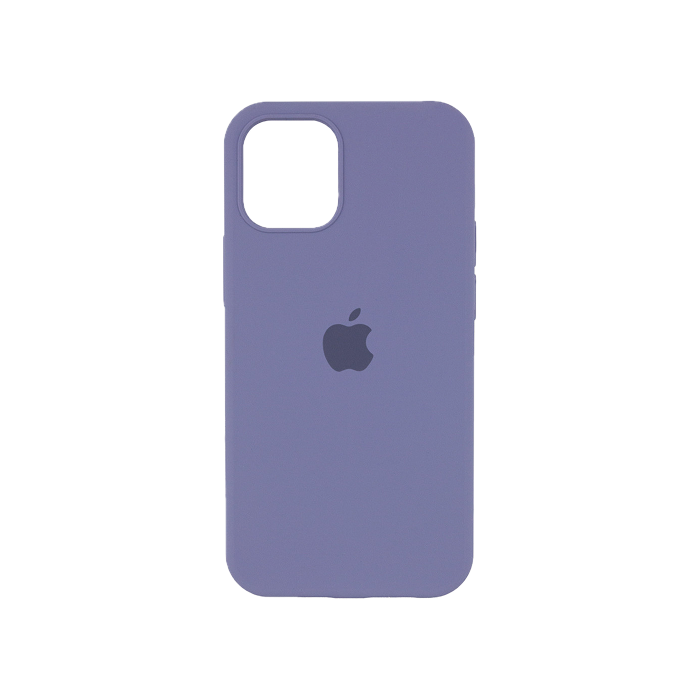 Чохол Silicone Case Full Cover iPhone 12 mini (Lavender gray)