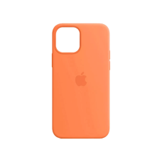 Чехол Silicone Case Full Cover iPhone 12 mini (Orange)