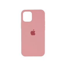 Чехол Silicone Case Full Cover iPhone 12 mini (Pink)