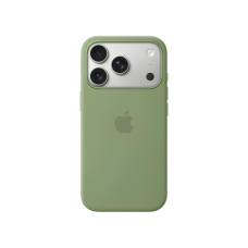 Apple iPhone 17 Pro Silicone Case + MagSafe (Camera Control) Light Moss