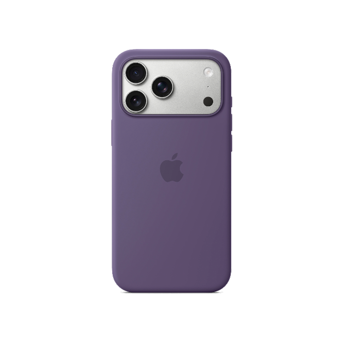 Apple iPhone 17 Pro Silicone Case + MagSafe (Camera Control) Purple Fog