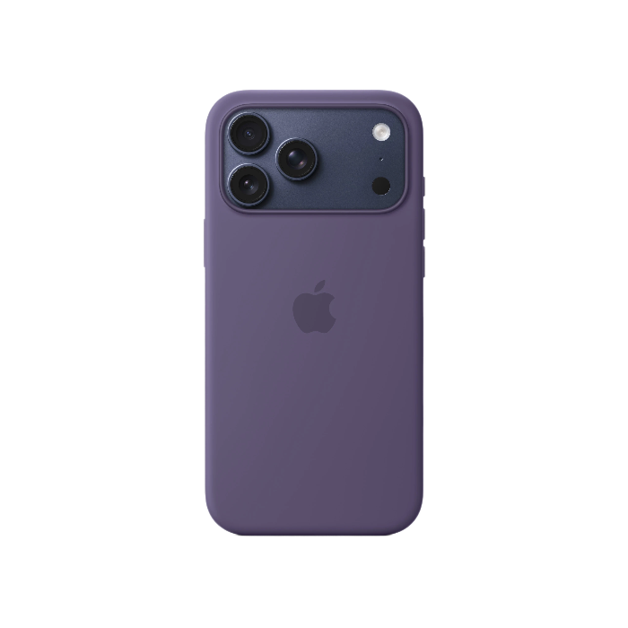 Apple iPhone 17 Pro Max Silicone Case + MagSafe (Camera Control) Purple Fog