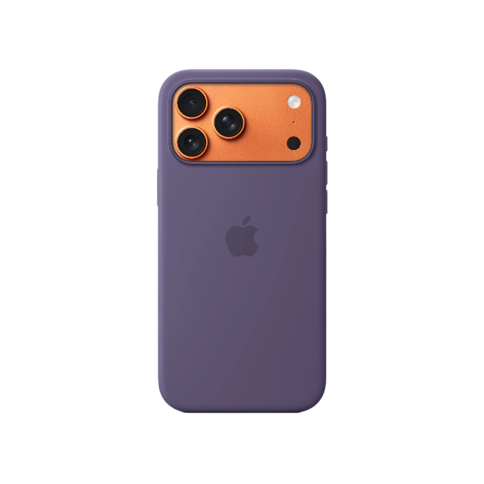 Apple iPhone 17 Pro Max Silicone Case + MagSafe (Camera Control) Purple Fog
