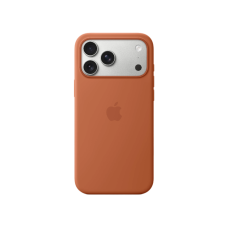 Apple iPhone 17 Pro Silicone Case + MagSafe (Camera Control) Terra Cotta