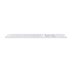 Apple Magic Keyboard with Touch ID and Numeric Keypad Silver