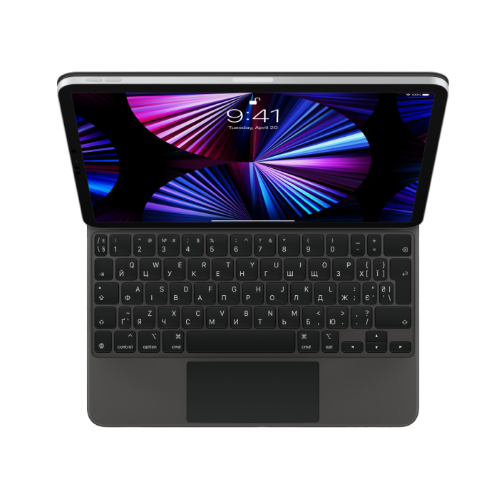Чохол-клавіатура для планшета Apple Magic Keyboard for iPad Pro/Air 11" 3rd gen. and iPad Air 4th gen. Black (MXQT2)