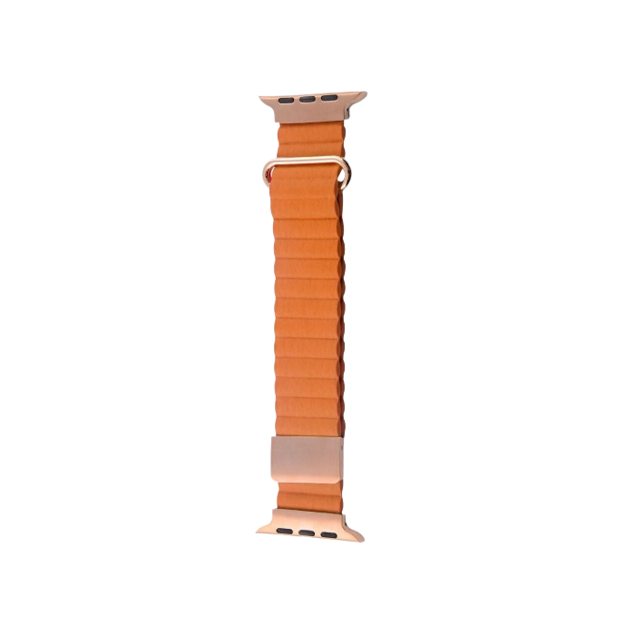 Ремінець Apple Watch Color Leather 38/40/41 mm (orange)