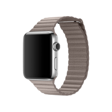 Ремінець Apple Watch Color Leather 42/44/45/49 mm (gray)
