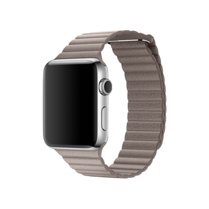 Ремінець Apple Watch Color Leather 42/44/45/49 mm (gray)