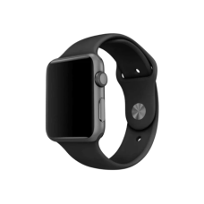 Ремінець Apple Watch Sport Band 42/44/45/49 mm (M) 2pcs (black)
