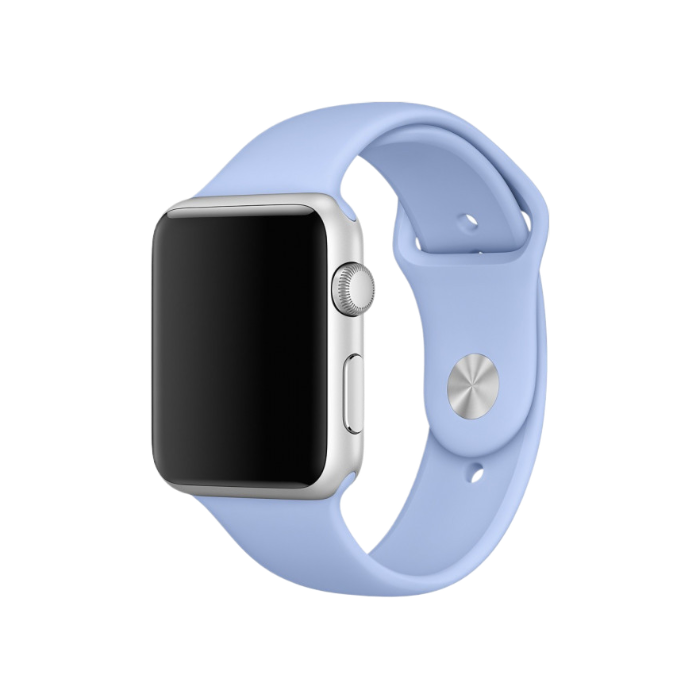Ремінець Apple Watch Sport Band 42/44/45/49 mm (M) 2pcs (lilac cream)