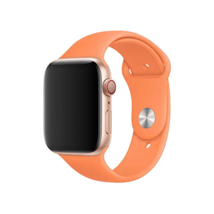 Ремінець Apple Watch Sport Band 42/44/45/49 mm (M) 2pcs (papaya)