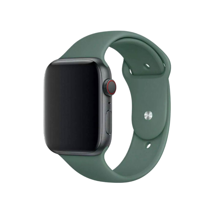 Ремінець Apple Watch Sport Band 42/44/45/49 mm (M) 2pcs (pine green)
