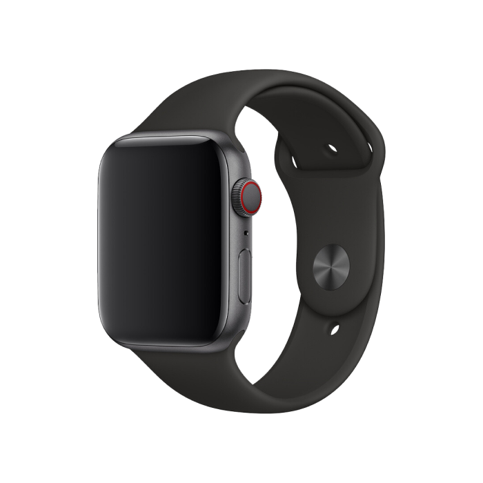 Спортивний ремінець для Apple Watch 38/40 мм - Black (copy)