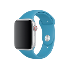 Спортивный ремешок для Apple Watch 42/44 мм - Blue (copy)