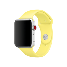 Спортивный ремешок для Apple Watch 38/40 мм - Lemonade (copy)