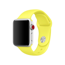 Спортивный ремешок для Apple Watch 38/40 мм - Neon Yellow (copy)