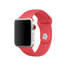 Спортивный ремешок для Apple Watch 38/40 мм - Red Raspberry (copy)