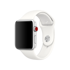 Спортивный ремешок для Apple Watch 38/40 мм - Soft White (copy)