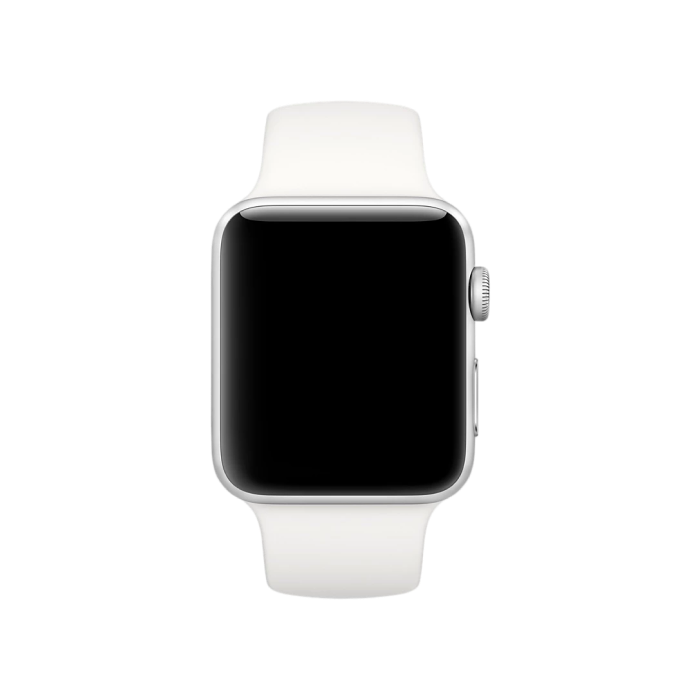 Спортивний ремінець для Apple Watch 38/40 мм - Soft White (copy)