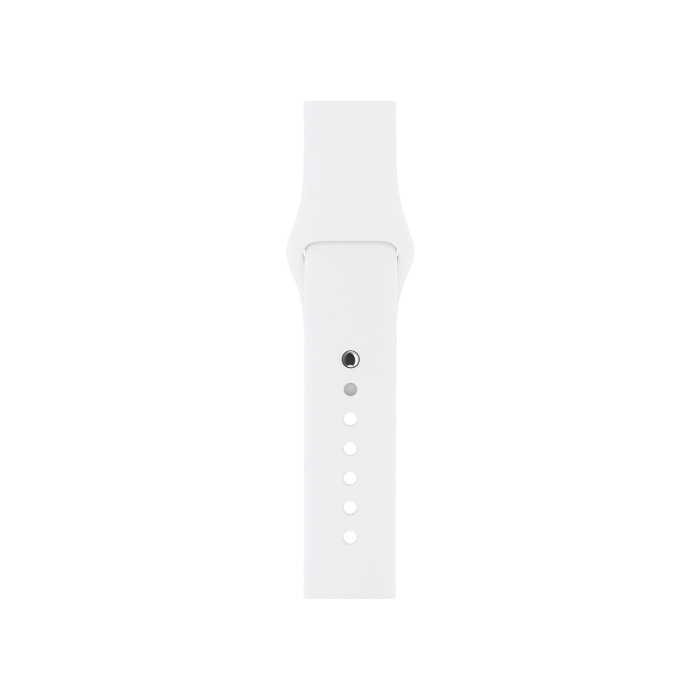 Спортивний ремінець для Apple Watch 38/40 мм - White (copy)