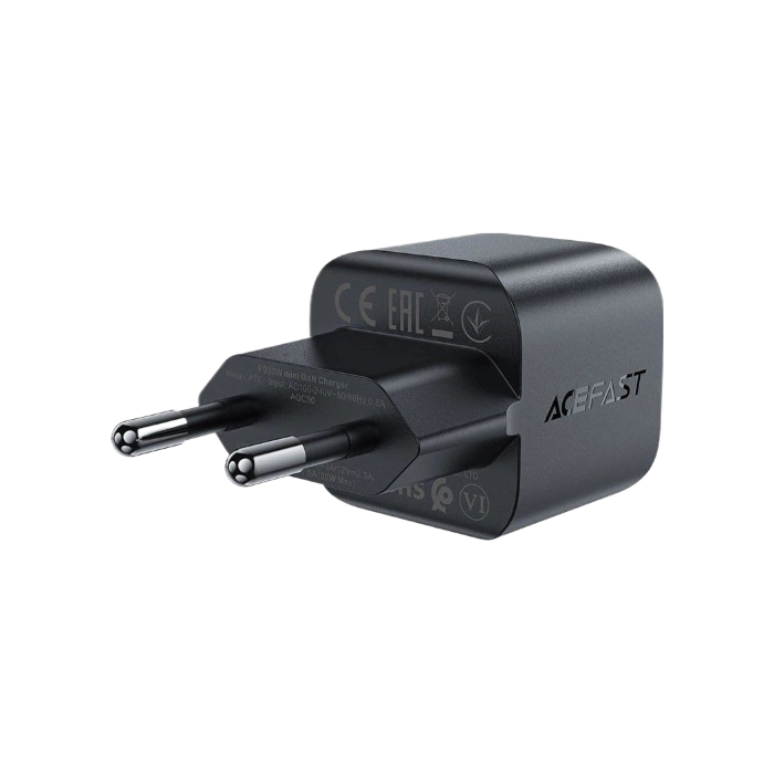 Адаптер Acefast A77 USB-C Mini PD30W GaN