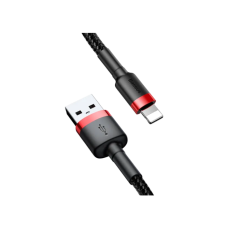 Кабель Baseus Cafule Lightning 2.4A (0.5m) (red/black)