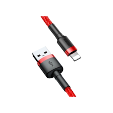 Кабель Baseus Cafule Lightning 2.4A (0.5m) (red)