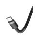 Кабель Baseus Cafule Type-C to Type-C PD 2.0 60W (1m) (gray/black)
