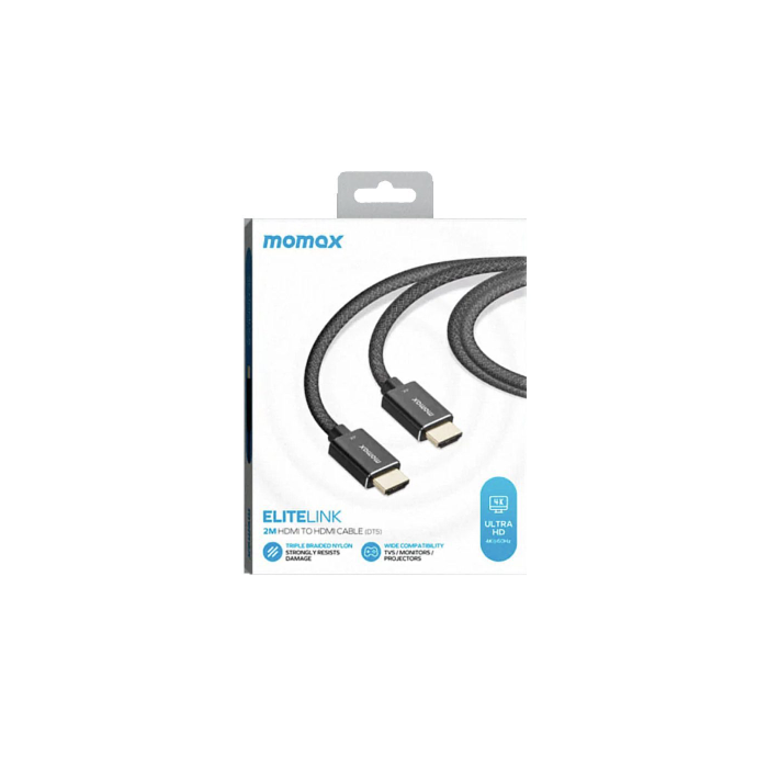 Кабель Momax HDMI to HDMI 2.0 Elite Link 2m