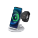 Док-станция WiWU Power Air 3 in 1 Wireless Charger White