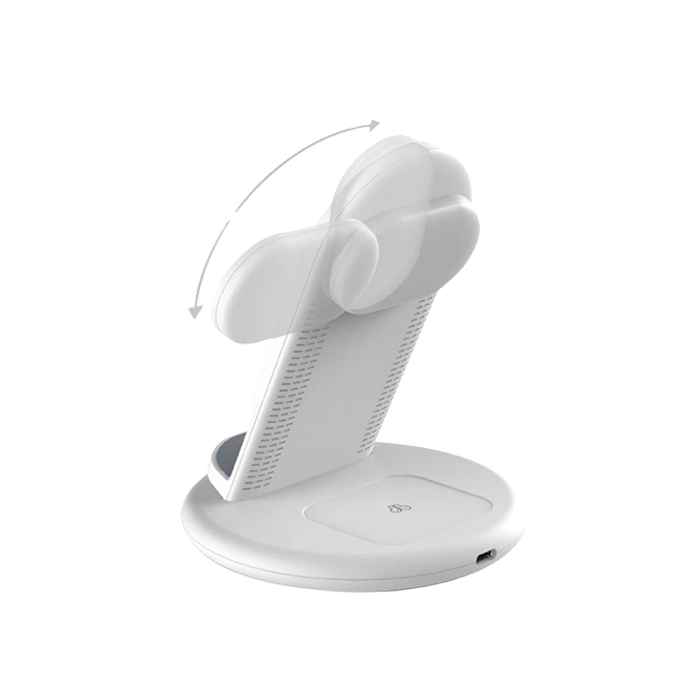 Док-станция WiWU Power Air 3 in 1 Wireless Charger White