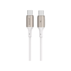 Кабель Proove Flex Metal Type-C to Type-C 60w (1m) (white)