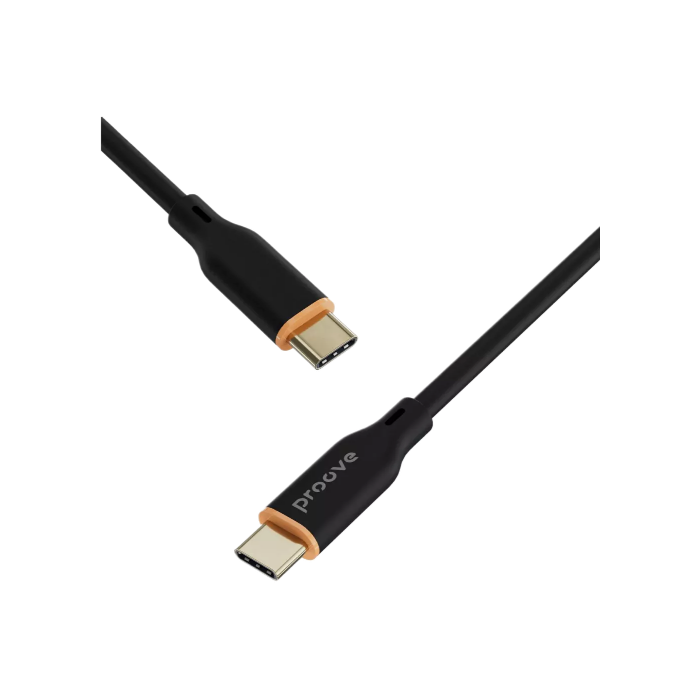 Кабель Proove Jelly Silicone Type-C to Type-C 60W (1m) (black)