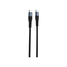 Кабель Proove Light Silicone Type-C to Type-C 60W (1m) (black)