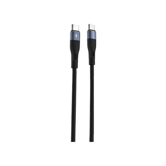 Кабель Proove Light Silicone Type-C to Type-C 60W (1m) (black)