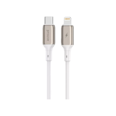 Кабель Proove Flex Metal Type-C to Lightning 27W (1m) (white)