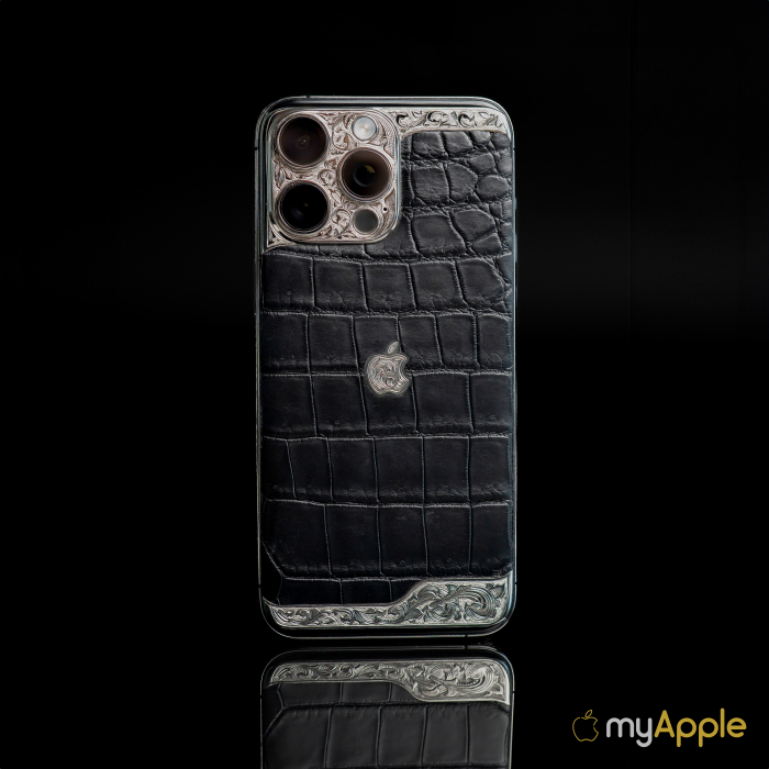 iPhone 16 Pro/iPhone 16 Pro Max Platinum Ornate Aristocrate