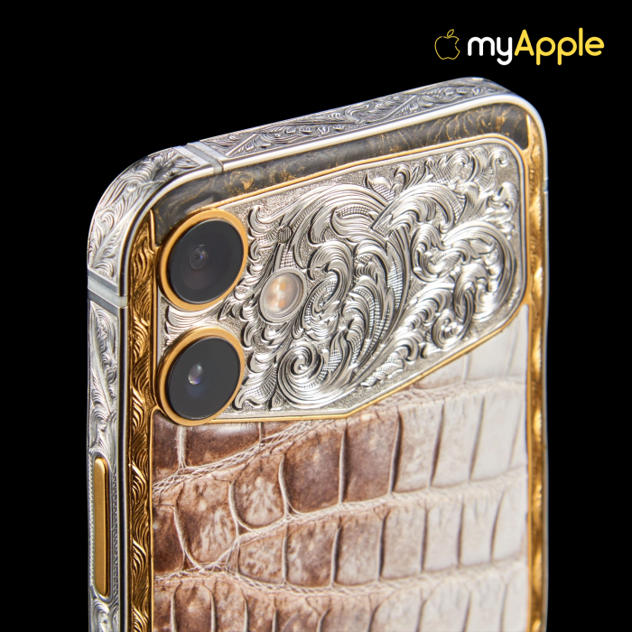 iPhone 16 Pro/iPhone 16 Pro Max Royal Gold & Platinum mini
